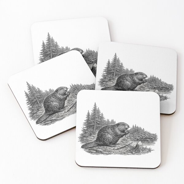 Item preview, Beaver Wilderness Builder designed and sold by KrungiT Design .