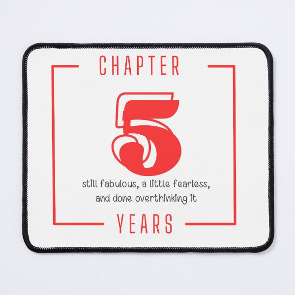 Item preview, Chapter 5 Years Still Fabulous Fearless designed and sold by Itsheartshop.