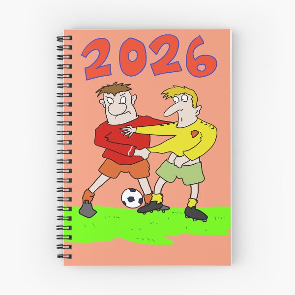 Item preview, Football cartoon, tussle for the ball. designed and sold by Grant Wilson.