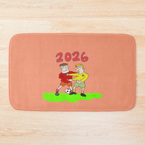 Item preview, Football cartoon, tussle for the ball. designed and sold by Grant Wilson.