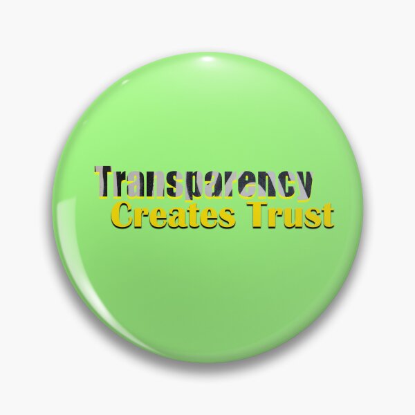 Item preview, Building Trust Through Transparency designed and sold by annenambiro.