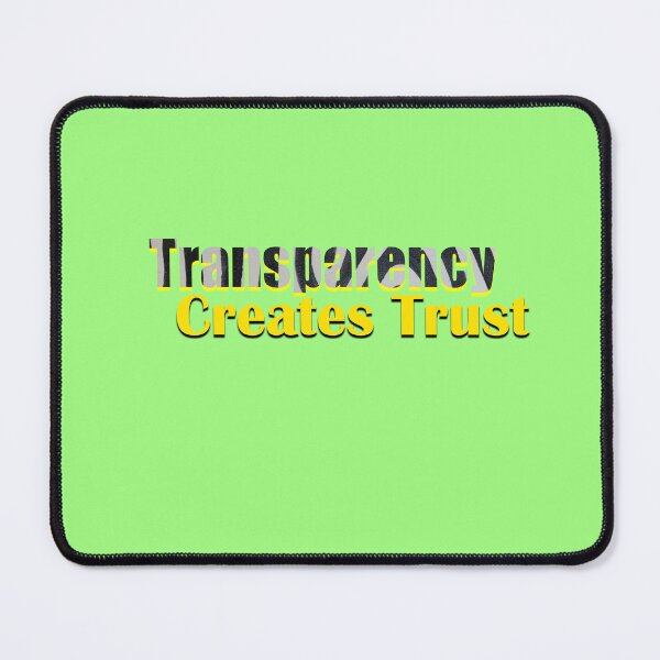Item preview, Building Trust Through Transparency designed and sold by annenambiro.