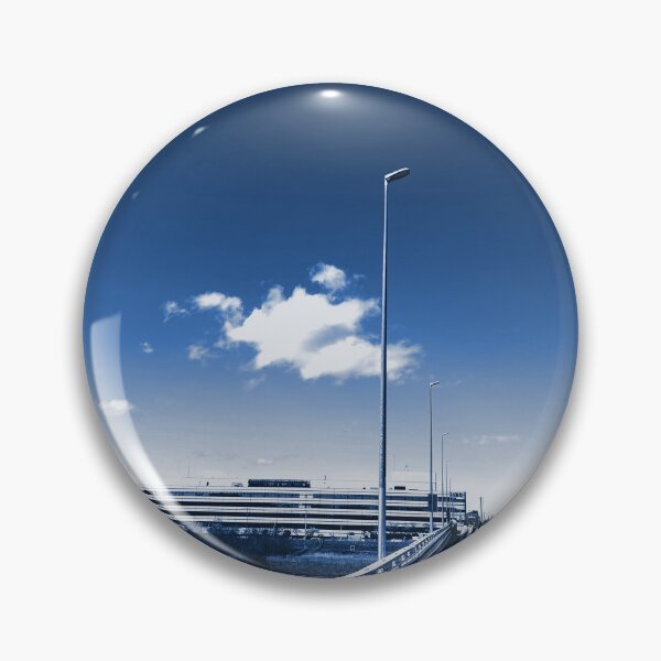 Item preview, Vanishing Point – Blue Urban Perspective Photography designed and sold by TexSta.