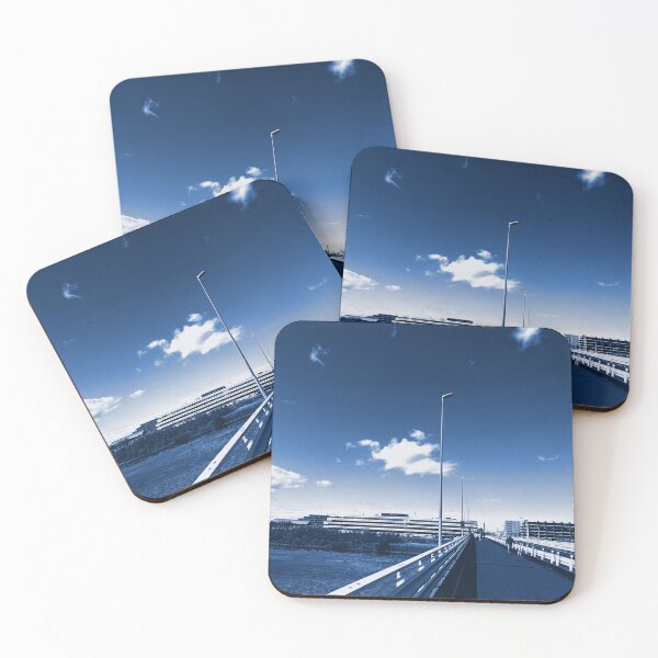 Item preview, Vanishing Point – Blue Urban Perspective Photography designed and sold by TexSta.