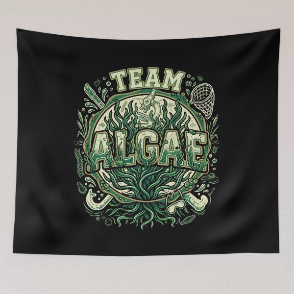 Item preview, Team Algae Funny Aquarium Fish Tank Retro Aquarist Humor Design designed and sold by get55shirt.