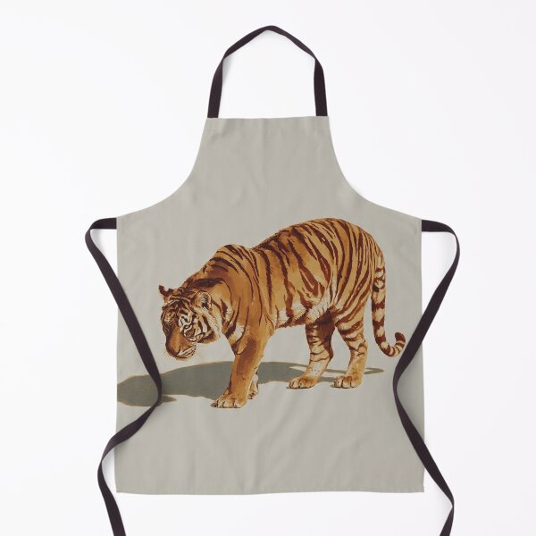 Item preview, Golden Tabby Tiger gouache-illustration designed and sold by Helios Be. Lavsh.