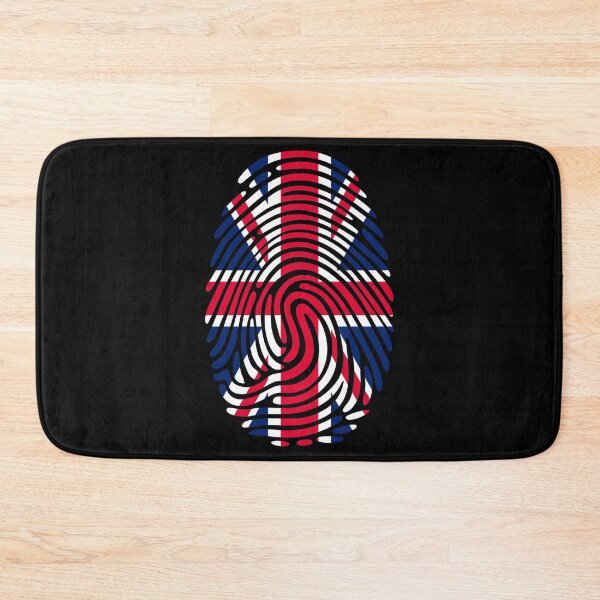 Item preview, United Kingdom Flag Fingerprint Identity | British DNA Heritage Graphic designed and sold by NTGUILTY.