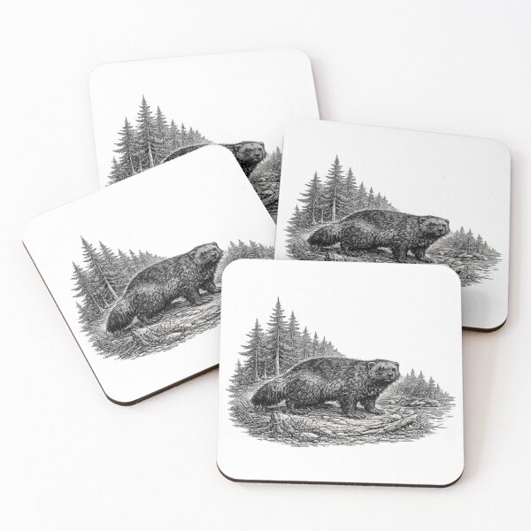 Item preview, Wolverine Wilderness designed and sold by KrungiT Design .