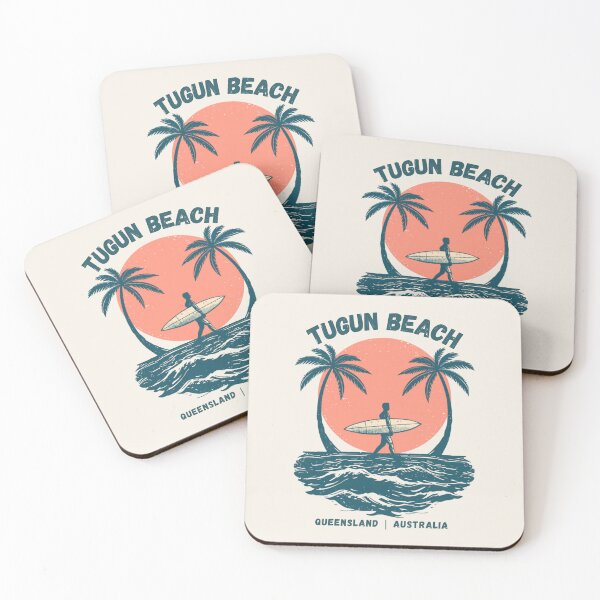 Item preview, Tugun Beach Australia Vintage Surfer designed and sold by TamGustam.