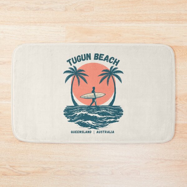 Item preview, Tugun Beach Australia Vintage Surfer designed and sold by TamGustam.