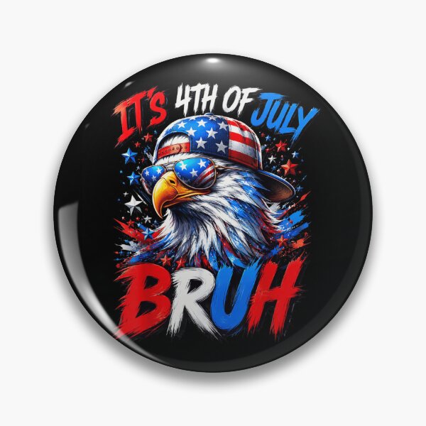 Item preview, Funny Patriotic Eagle Sunglasses Its 4th Of July Bruh Graphic designed and sold by LizzyKeiko.