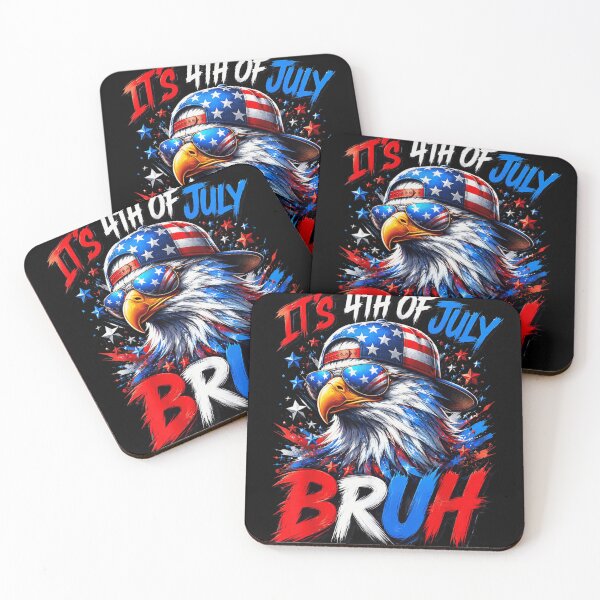 Item preview, Funny Patriotic Eagle Sunglasses Its 4th Of July Bruh Graphic designed and sold by LizzyKeiko.