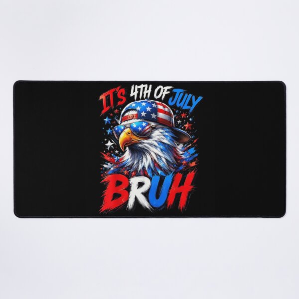Item preview, Funny Patriotic Eagle Sunglasses Its 4th Of July Bruh Graphic designed and sold by LizzyKeiko.