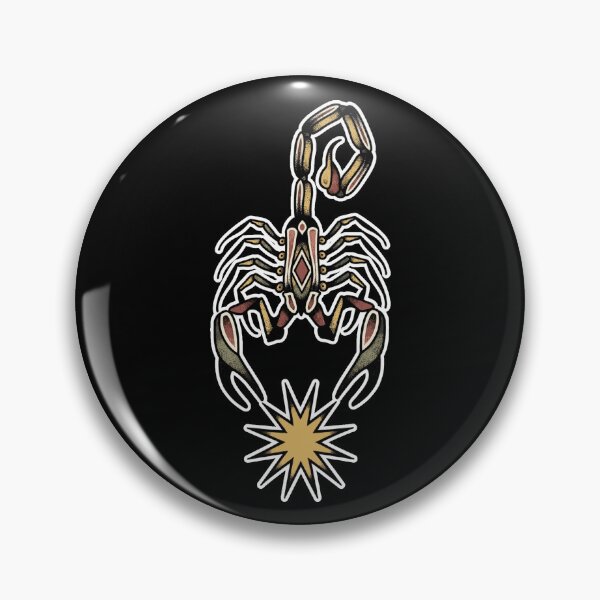 Item preview, Scorpion old school American tattoo designed and sold by Mario-Mora-Art.