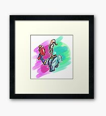 Lumbricina James Framed Print