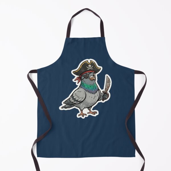 Item preview, Pirate Pigeon Captain with Cutlass designed and sold by azule1.