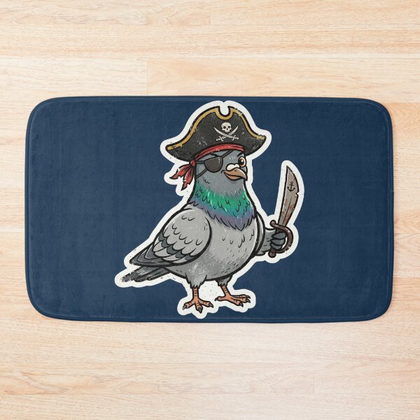 Item preview, Pirate Pigeon Captain with Cutlass designed and sold by azule1.