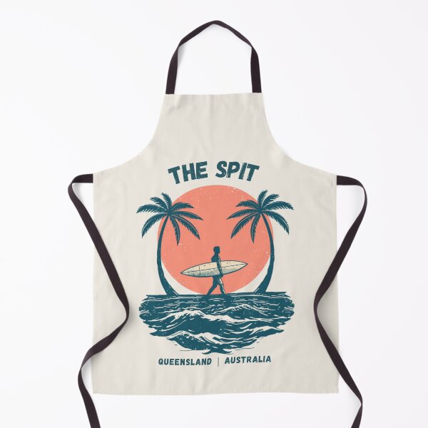 Item preview, The Spit Queensland Australia Vintage Surfer designed and sold by TamGustam.