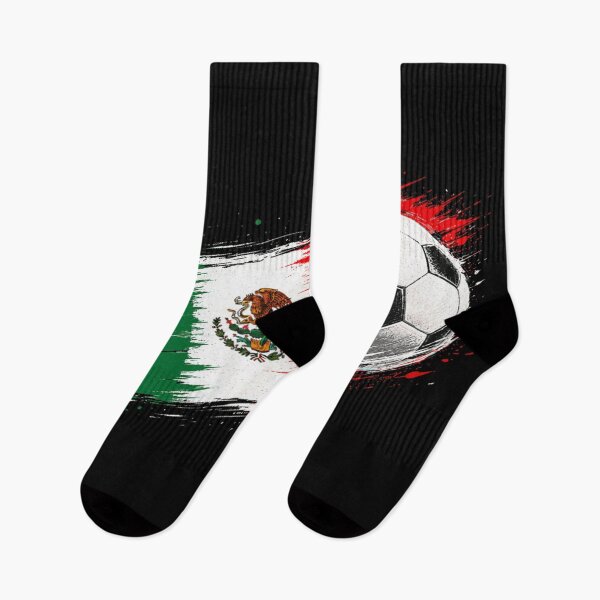 Item preview, Mexico Flag Soccer Ball Grunge Splash World Cup Football Tournament designed and sold by MassonCalepon.