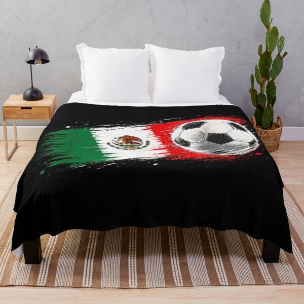 Item preview, Mexico Flag Soccer Ball Grunge Splash World Cup Football Tournament designed and sold by MassonCalepon.