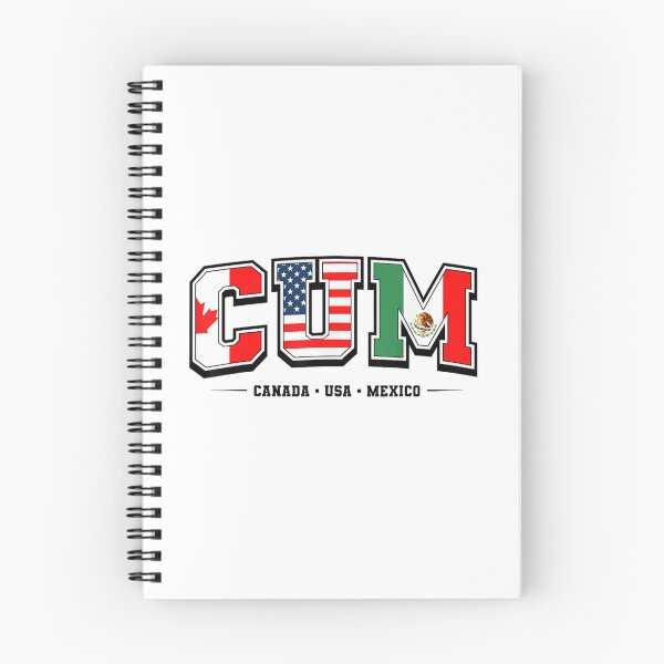 Item preview, CUM Canada USA Mexico Flag Typography Funny Soccer World Tournament designed and sold by MassonCalepon.