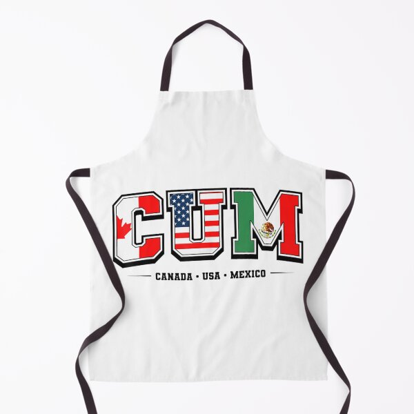 Item preview, CUM Canada USA Mexico Flag Typography Funny Soccer World Tournament designed and sold by MassonCalepon.