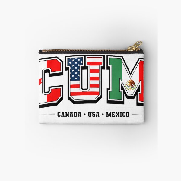Item preview, CUM Canada USA Mexico Flag Typography Funny Soccer World Tournament designed and sold by MassonCalepon.