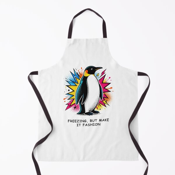 Item preview, Freezing But Make It Fashion Penguin designed and sold by vladvin.