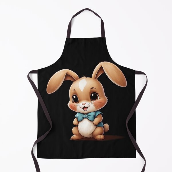 Item preview, The Sweet Little bunny wearing a bow tie . designed and sold by NewtBoo.
