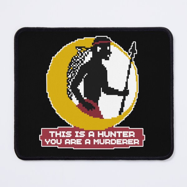 Item preview, This Is A Hunter You Are A Murderer - Anti Hunting Pixel Art designed and sold by Message from Earth.
