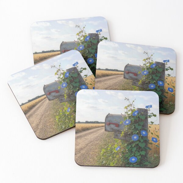 Item preview, Country Mailbox with Morning Glory Vine designed and sold by Maria Dryfhout.