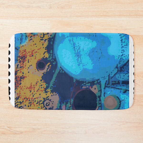 Item preview, cosmic noise dark turbulent 1.2 stamp colorful geometric abstract design designed and sold by SmashingDeals.