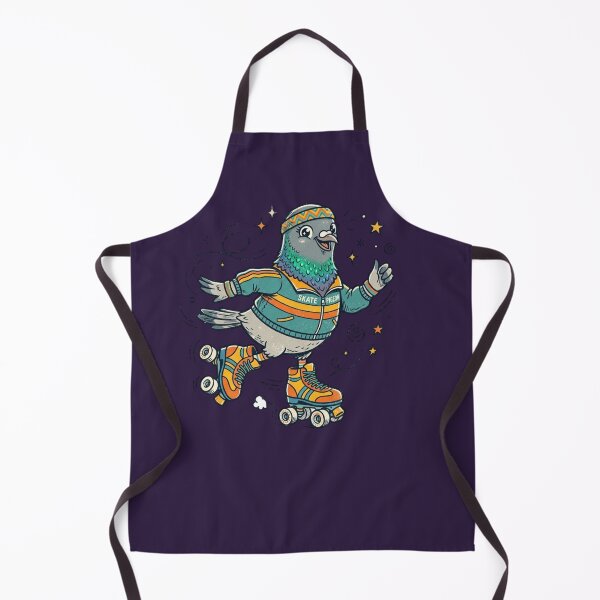 Item preview, Retro Roller Skating Pigeon in Vintage Tracksuit designed and sold by azule1.