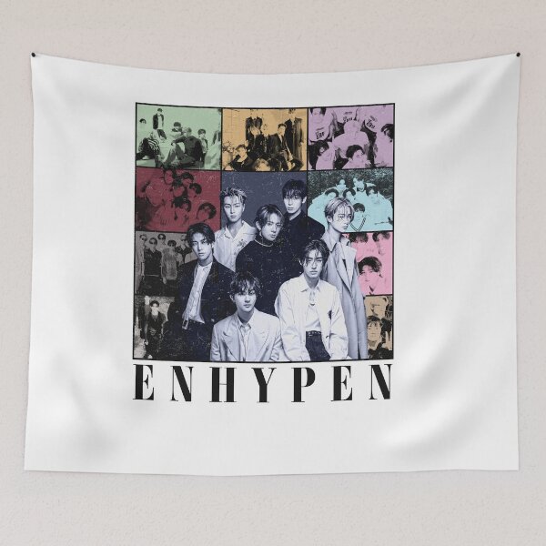 Item preview, Enhypen Kpop Tour Shirt designed and sold by BerryHand.