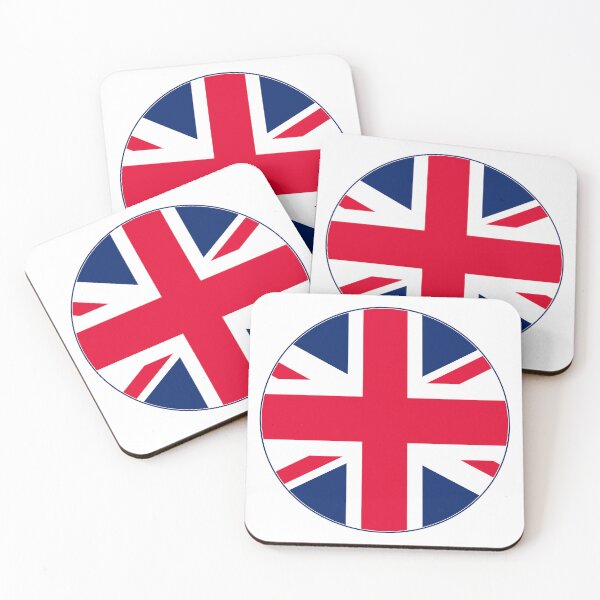 Item preview, Round United Kingdom Flag Icon | Circular UK Union Jack Button Element designed and sold by NTGUILTY.