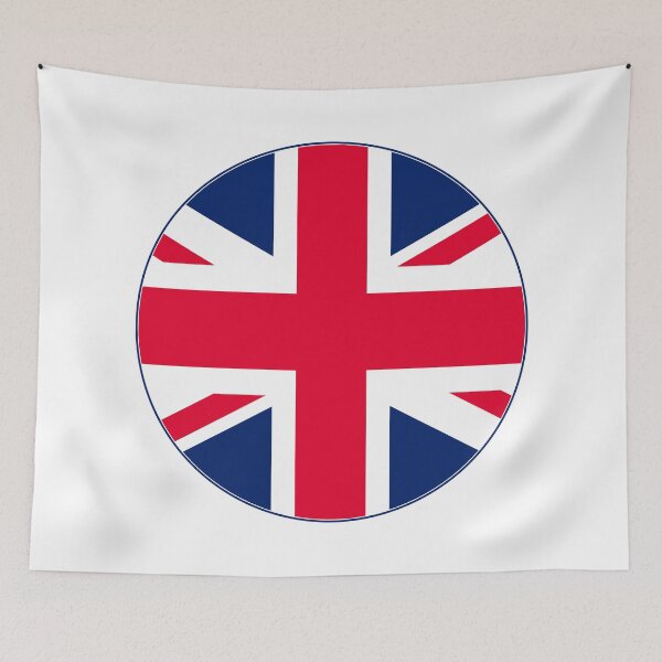 Item preview, Round United Kingdom Flag Icon | Circular UK Union Jack Button Element designed and sold by NTGUILTY.
