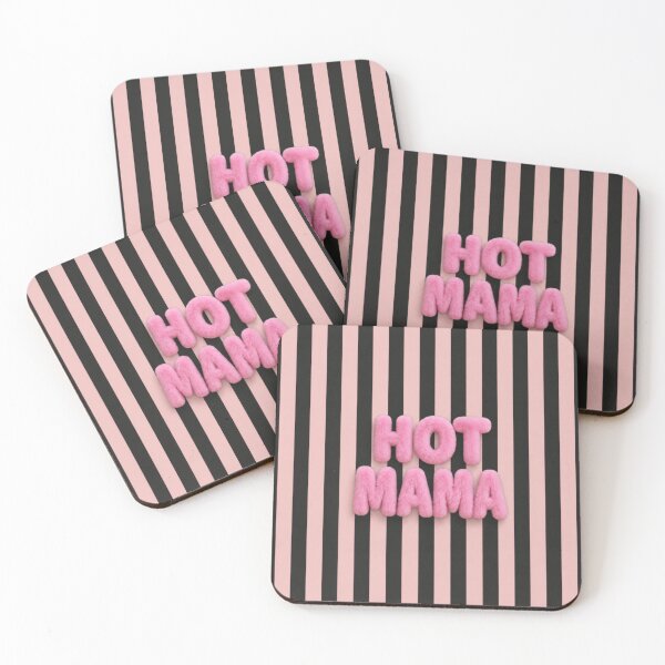 Item preview, Hot Mama Pink Striped Print designed and sold by Ioanna-Studio.