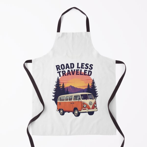 Item preview, Road less traveled camping designed and sold by PrintVerse83.