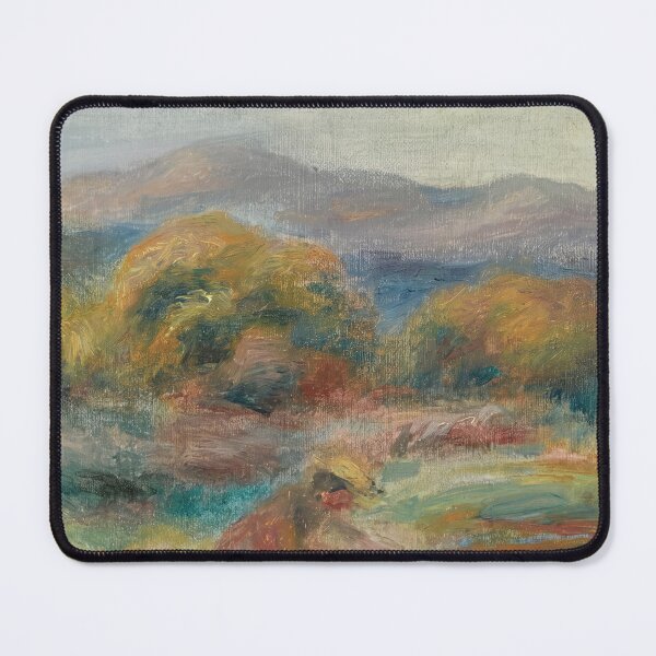 Item preview, Figure by River with Mountains Landscape designed and sold by artofuniverse.