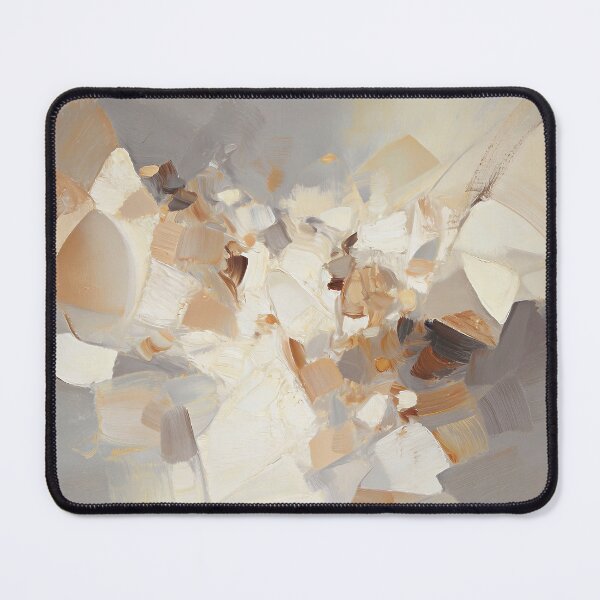 Item preview, Abstract composition in soft earth tones designed and sold by paulrommer.