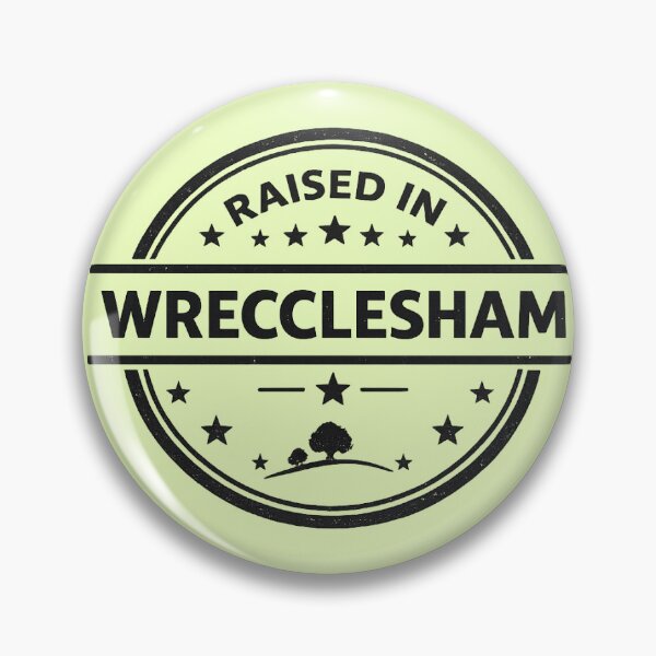 Item preview, Raised In Wrecclesham Badge Design | Surrey Village Typography designed and sold by ThatSurreyLife.