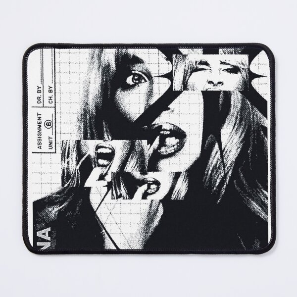 Item preview, Sabrina Fan Art Poster – Black White Fragmented Blueprint Graphic Print designed and sold by gringoods.
