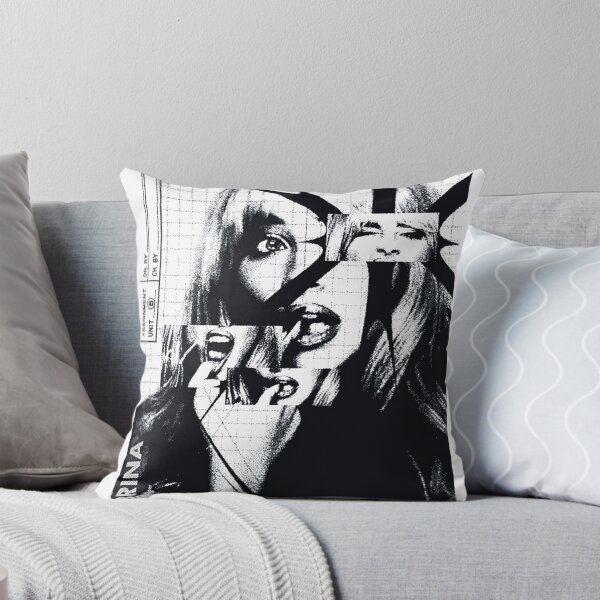 Item preview, Sabrina Fan Art Poster – Black White Fragmented Blueprint Graphic Print designed and sold by gringoods.