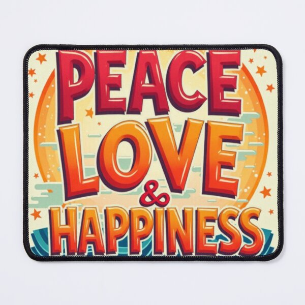 Item preview, Peace love and happiness designed and sold by carole hirst.