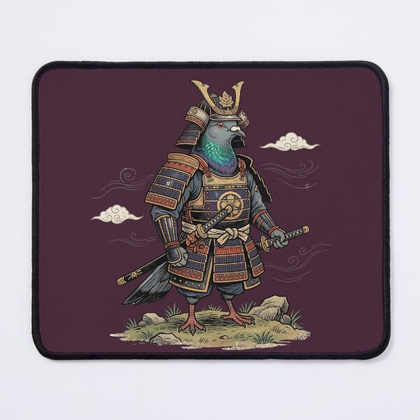 Item preview, Armoured Samurai Pigeon Warrior designed and sold by azule1.