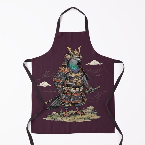 Item preview, Armoured Samurai Pigeon Warrior designed and sold by azule1.