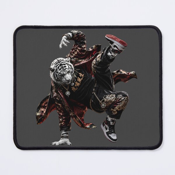 Item preview, White Tiger Breakdance King – Urban Hip Hop Tiger Street Dance Art designed and sold by ManJiangHong.