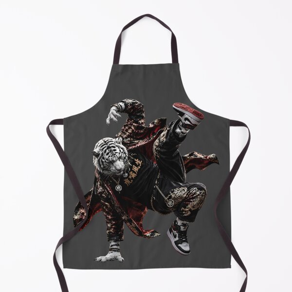 Item preview, White Tiger Breakdance King – Urban Hip Hop Tiger Street Dance Art designed and sold by ManJiangHong.