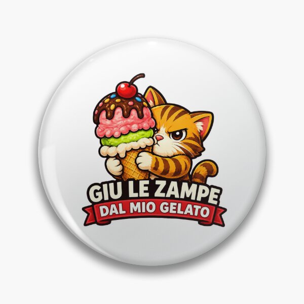 Item preview, Giù Le Zampe Dal Mio Gelato Gatto Divertente designed and sold by styledigital.