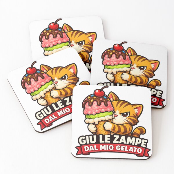 Item preview, Giù Le Zampe Dal Mio Gelato Gatto Divertente designed and sold by styledigital.